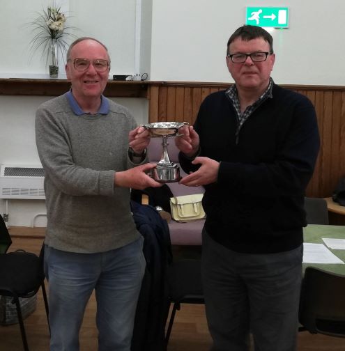 Pairs Trophy winners 2019  Kevin McCullough and Martin Youngson